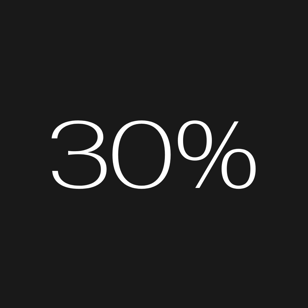 30%